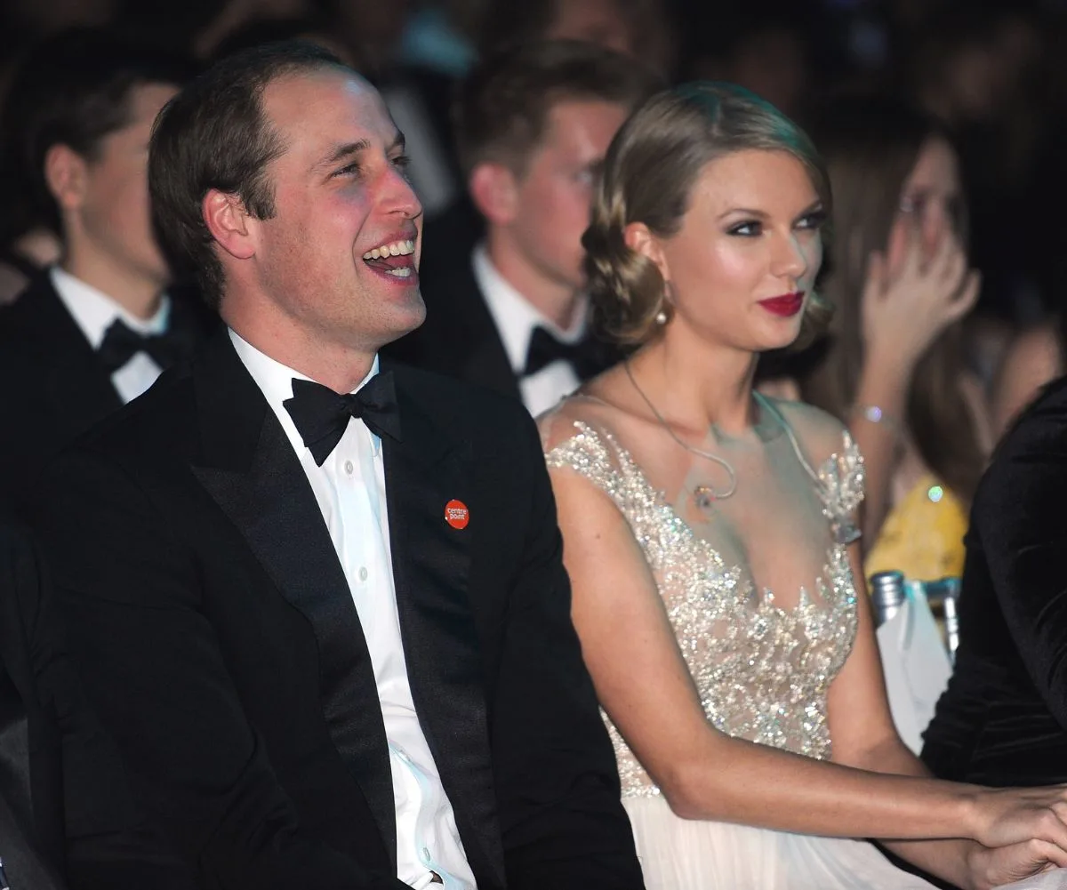 Prince William and Taylor Swift in 2013