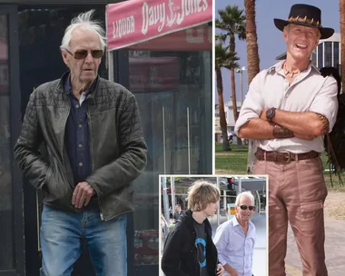 Paul Hogan, Linda Kozlowski and Chance Hogan