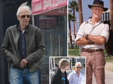 Paul Hogan, Linda Kozlowski and Chance Hogan