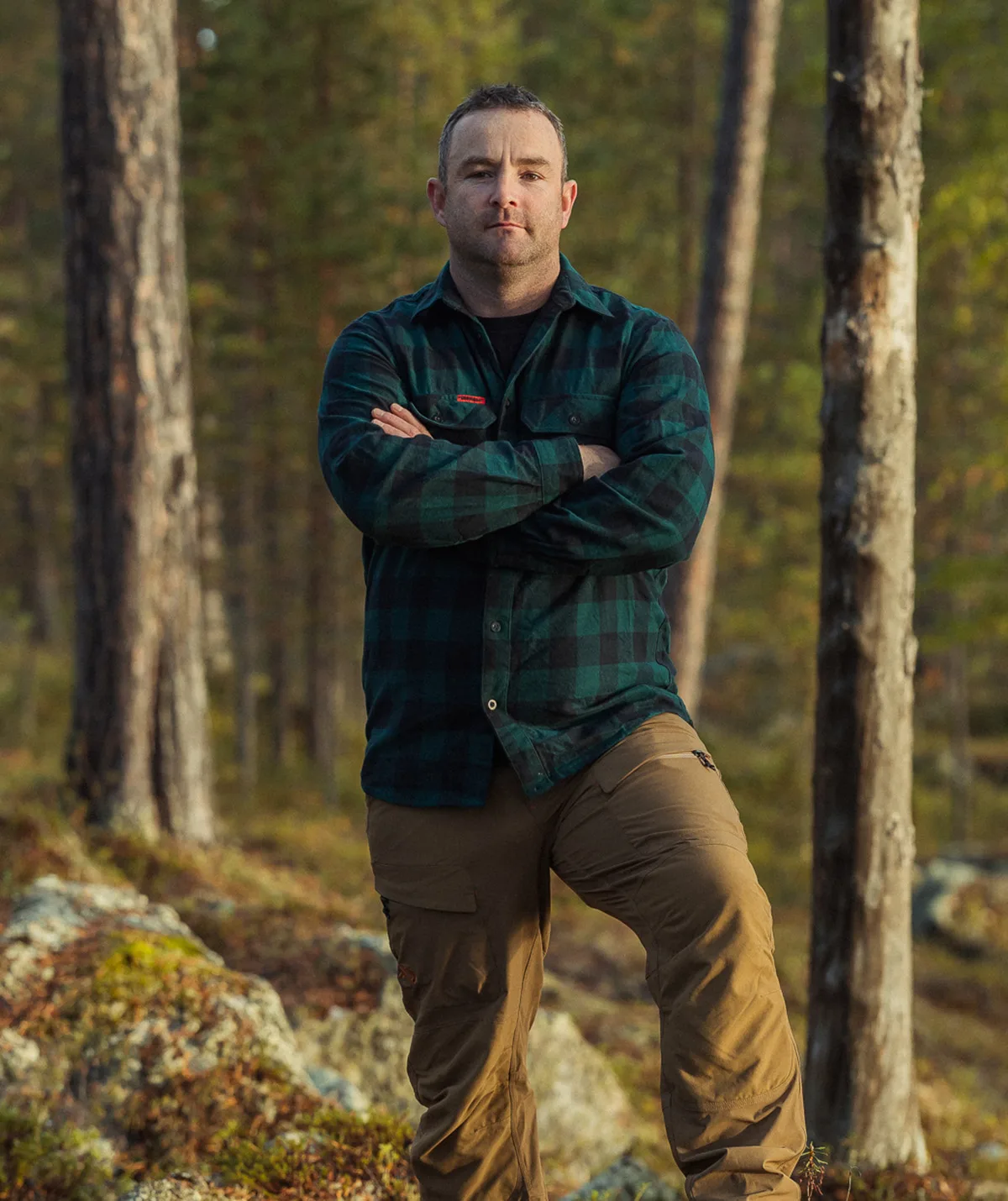 Trent from Alone Australia season four.