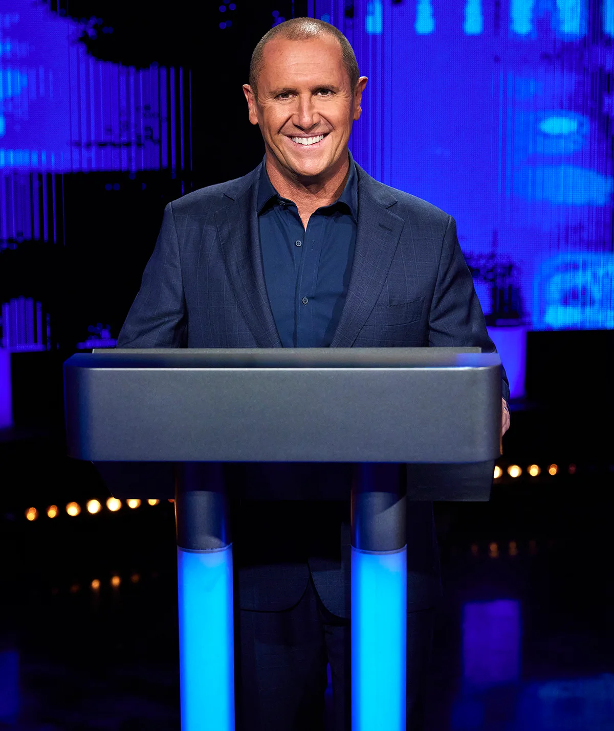 Larry hosts The Chase.