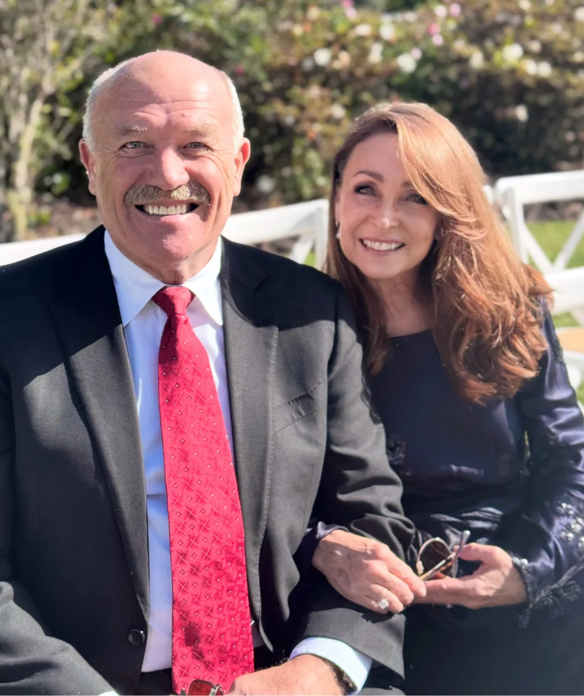 Wally Lewis and Lynda Lewis