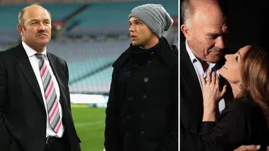 Wally Lewis and Lincoln Lewis