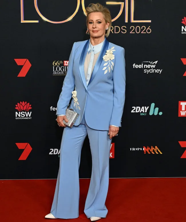 Amanda Keller Logies red carpet 2026
