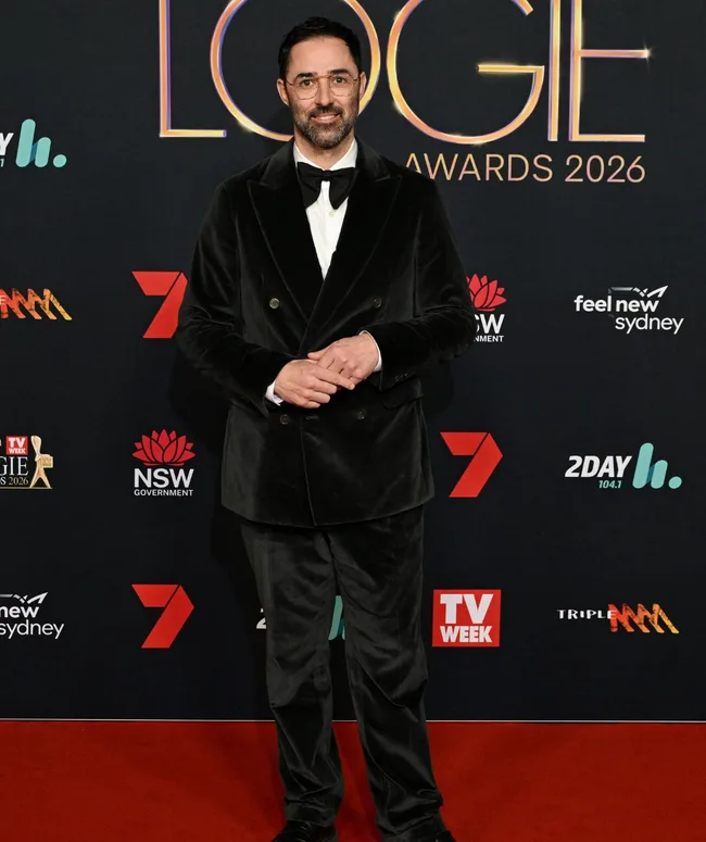Andy Allen Logies red carpet 2026