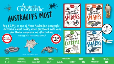 Australian Geographic “Australia’s Most” Books Have Arrived At Coles