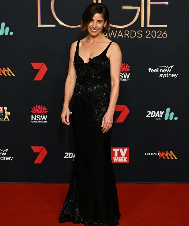 Brooke Satchwell Logies red carpet 2026