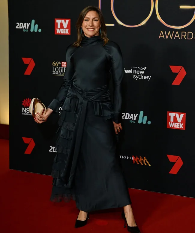 Claudia Karvan Logies red carpet 2026