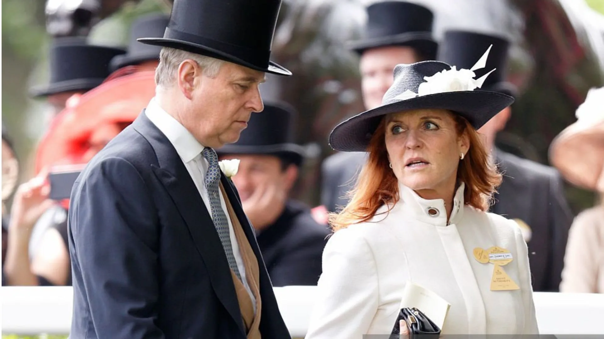 Eugenie is determined to keep her children away from the scandal surrounding her disgraced parents. (Getty)