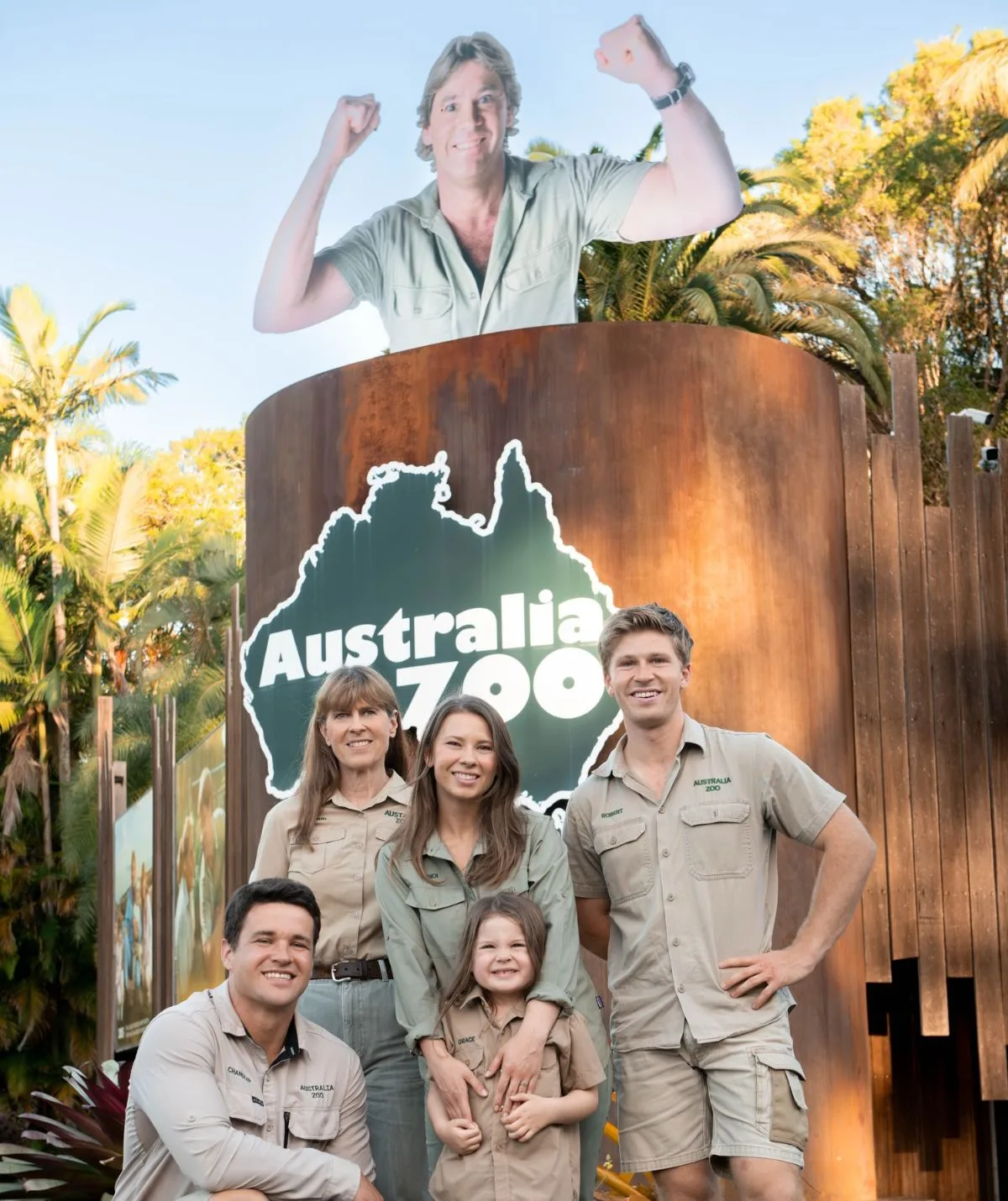 The Irwins in present day at Australia Zoo