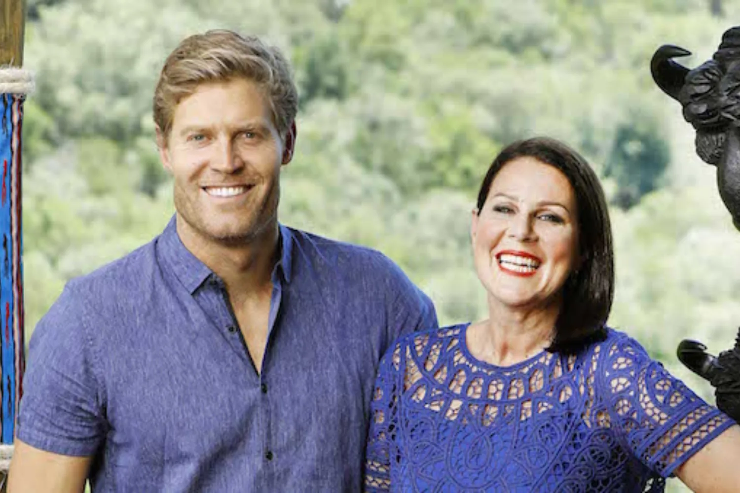 Dr Chris Brown and Julia Morris on I'm A Celebrity