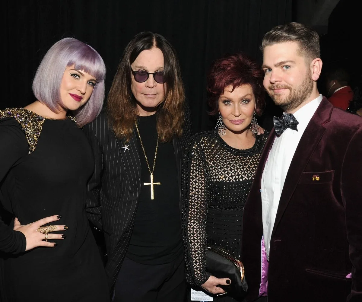 Kelly Osbourne, Ozzy Osbourne, Sharon Osbourne and Jack Osbourne.
