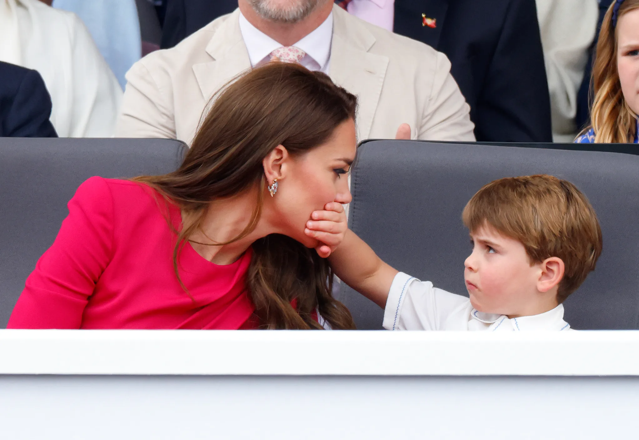 Princess Kate and Louis 