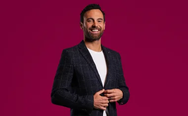 Cam Merchant in a promo shot for The Traitors Australia.