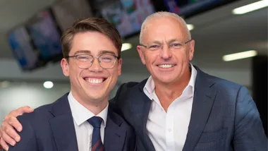 JOURNALISTS REX QUAIL AND CHRIS REASON
