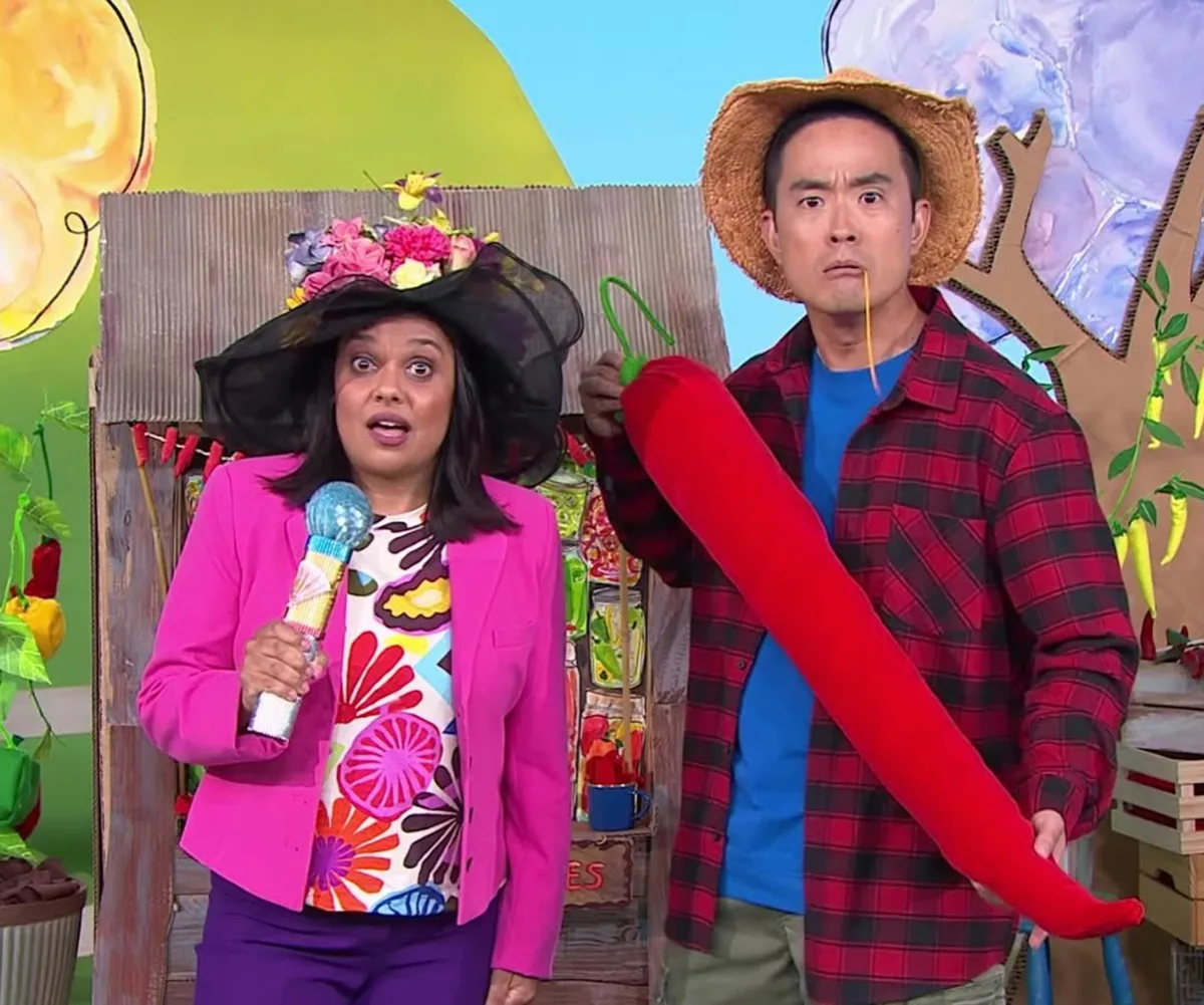 Miranda on Play School.