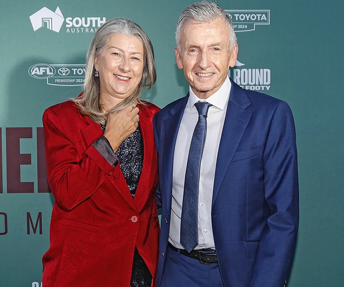 Bruce and wife Annie.