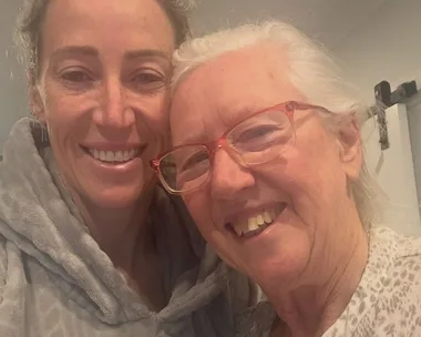 Jana Pittman and her mum Jackie