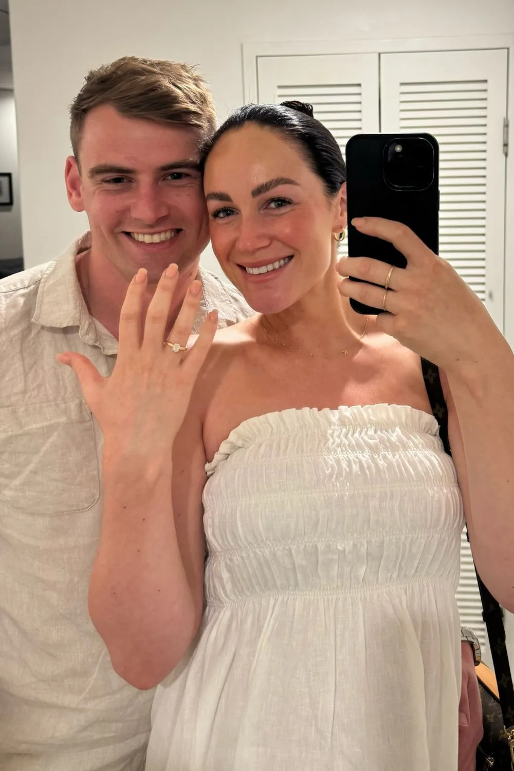 Karli Hinkley and her fiance
