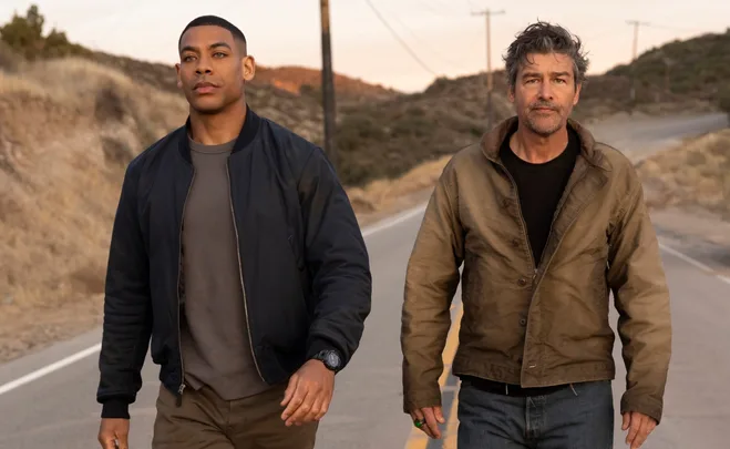 Kyle Chandler and Aaron Pierre weren’t afraid to bring their off-screen chemistry to Lanterns