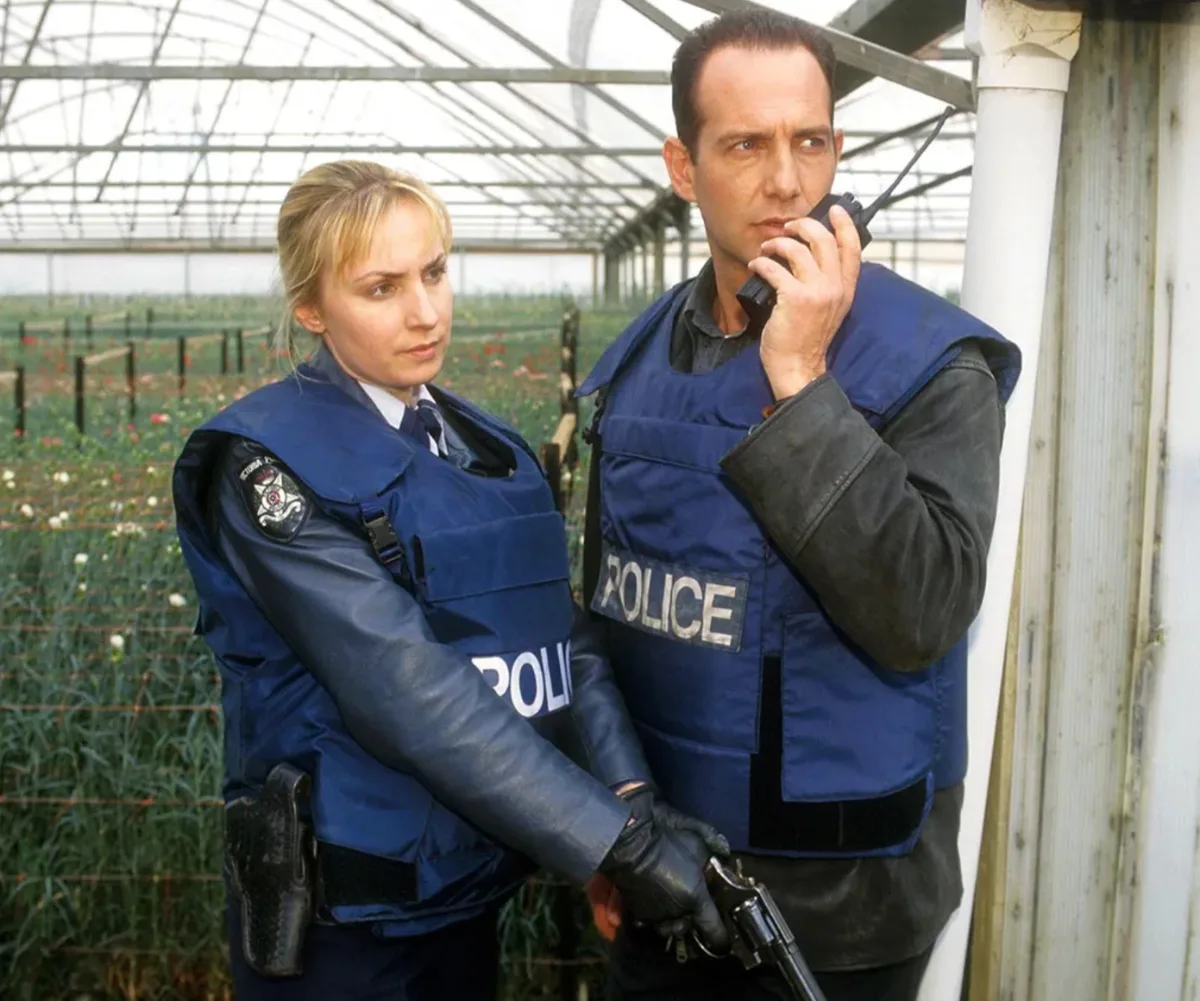 Lisa McCune and Martin Sacks on Blue Heelers