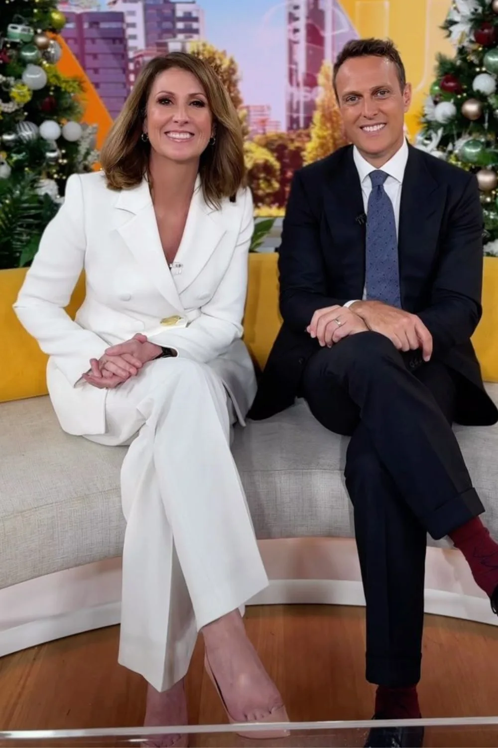 Natalie Barr and Matt Shirvington