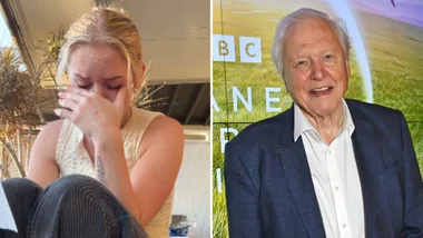 Farmer Wants A Wife Lily Tomkinson crying over David Attenborough