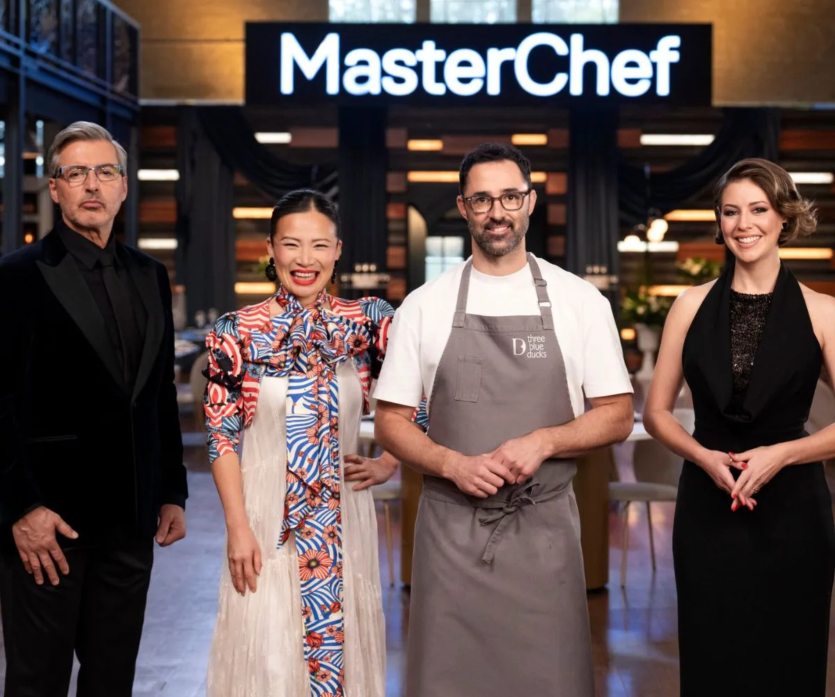 MasterChef Australia judges Jean-Christophe Novelli, Poh Ling Yeow, Andy Allen and Sofia Levin