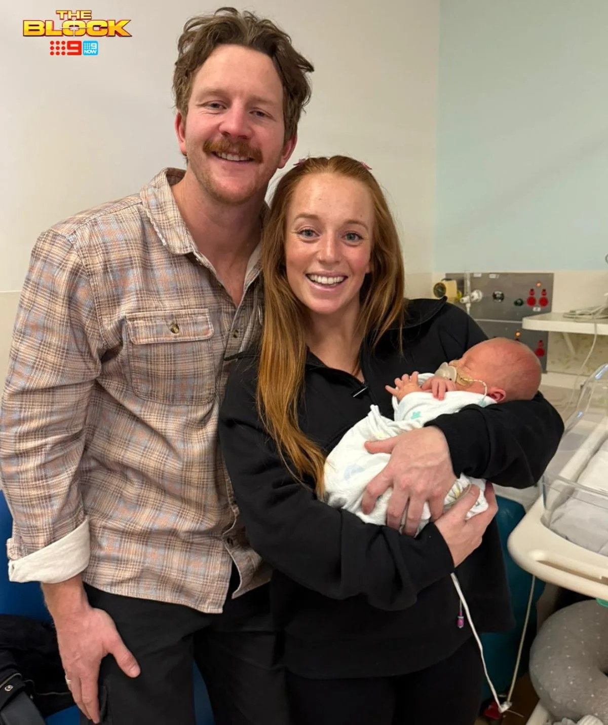 The Block Emma and Ben baby