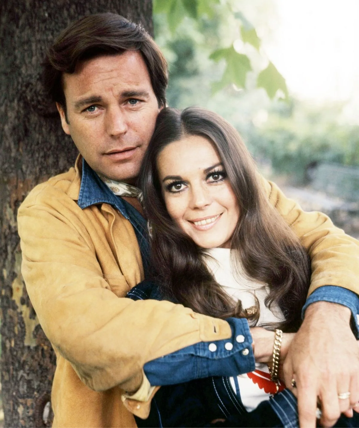 Natalie Wood with her husband Robert Wagner