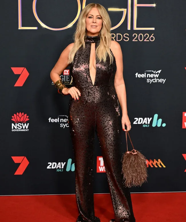 Sam Armytage Logies red carpet 2026