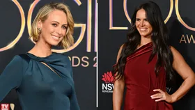 Sylvia Jeffreys and Danica Mason at 2026 Logies