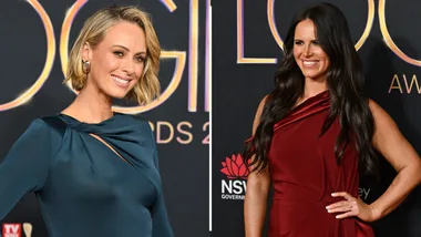 Sylvia Jeffreys and Danica Mason at 2026 Logies