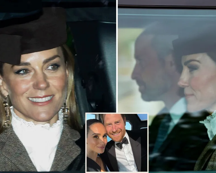Princess Kate, Prince William, Meghan and Harry