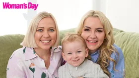 My Kitchen Rules’ Carly and Tresne: “Poppy Grace gave us our boy”