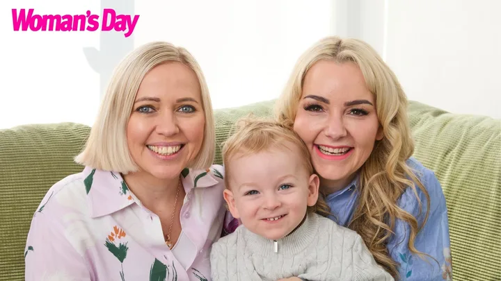 My Kitchen Rules’ Carly and Tresne: “Poppy Grace gave us our boy”