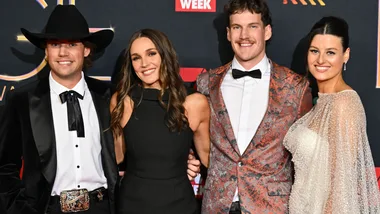 Farmer Wants A Wife stars: Dylan, Nat, Zac, Maya on 2026 Logies red carpet