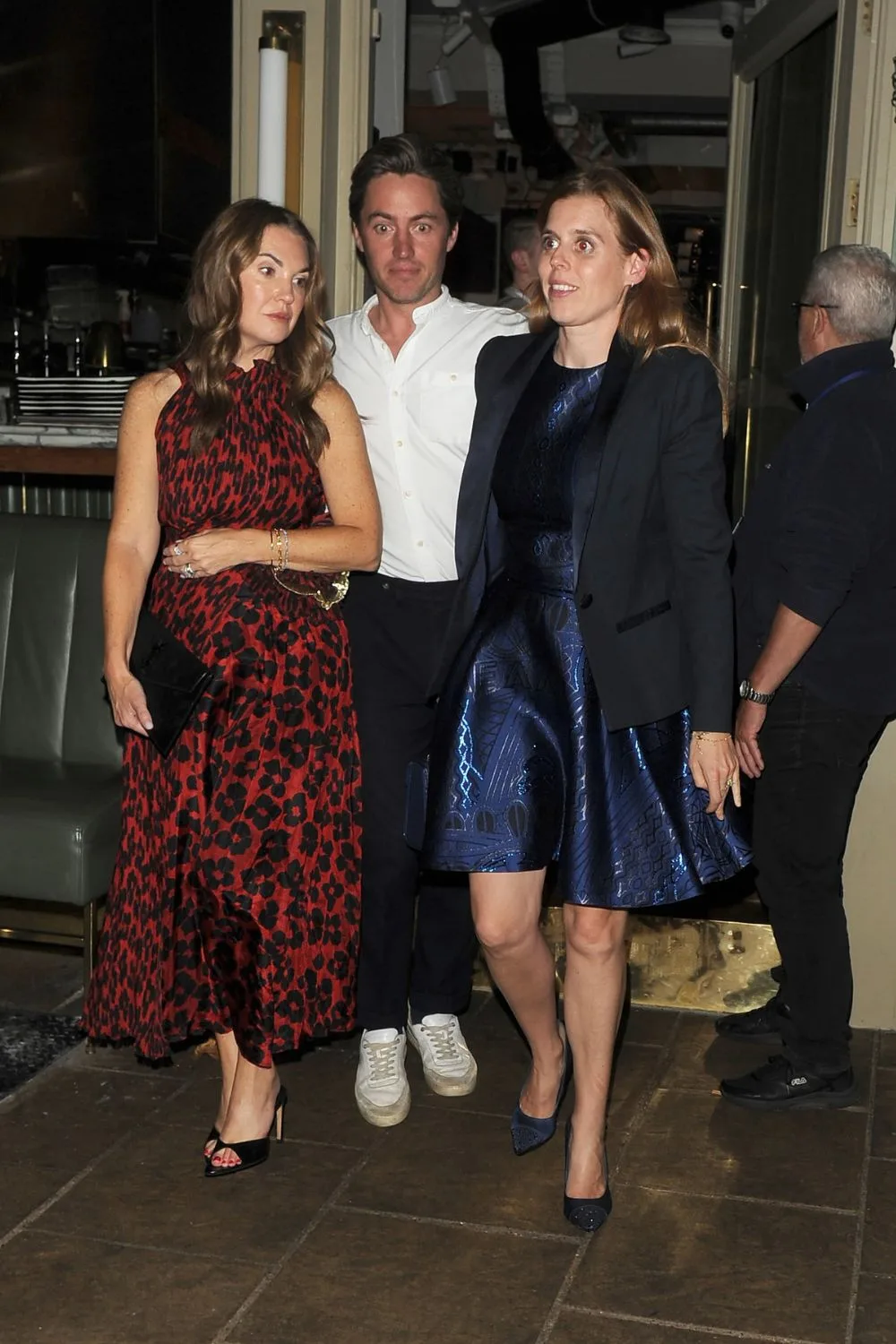Princess Beatrice and her husband Edo Mapelli-Mozzi dined with a crisis management expert.