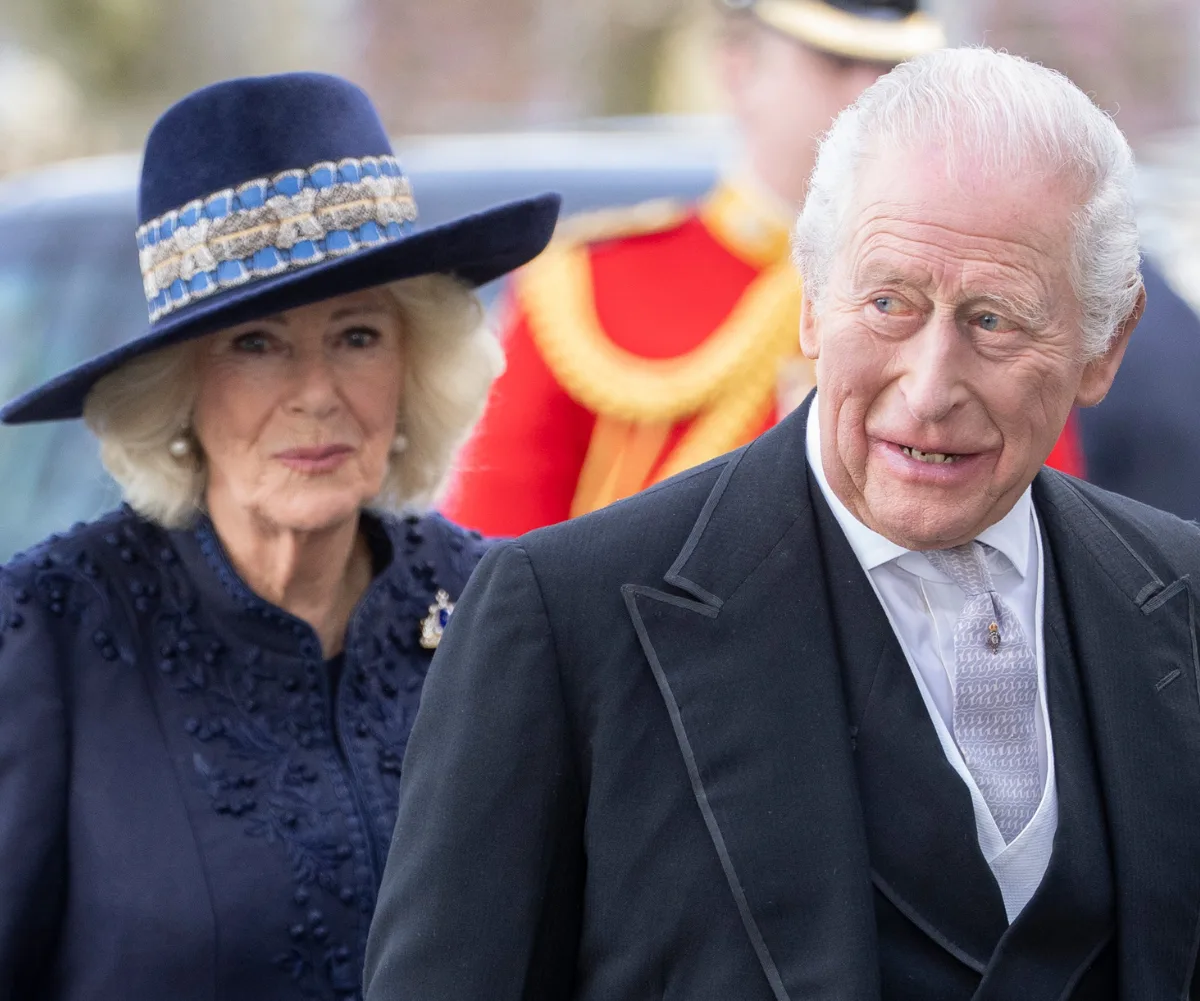 Queen Camilla and King Charles pictured in 2026