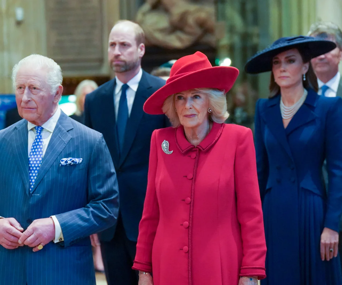 Charles, Camilla, William and Kate 