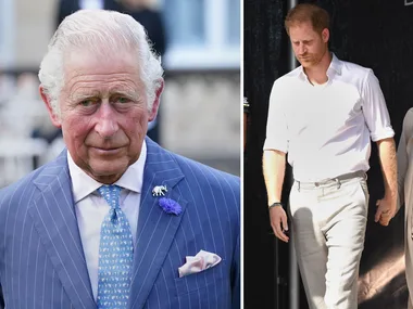 King Charles, Prince Harry and Meghan