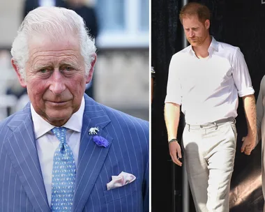 King Charles, Prince Harry and Meghan