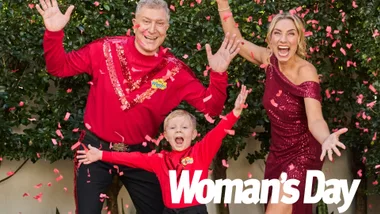 EXCLUSIVE: ‘I’m not his favourite!’ Red Wiggle Simon Pryce reveals what his son Asher really thinks of his job!