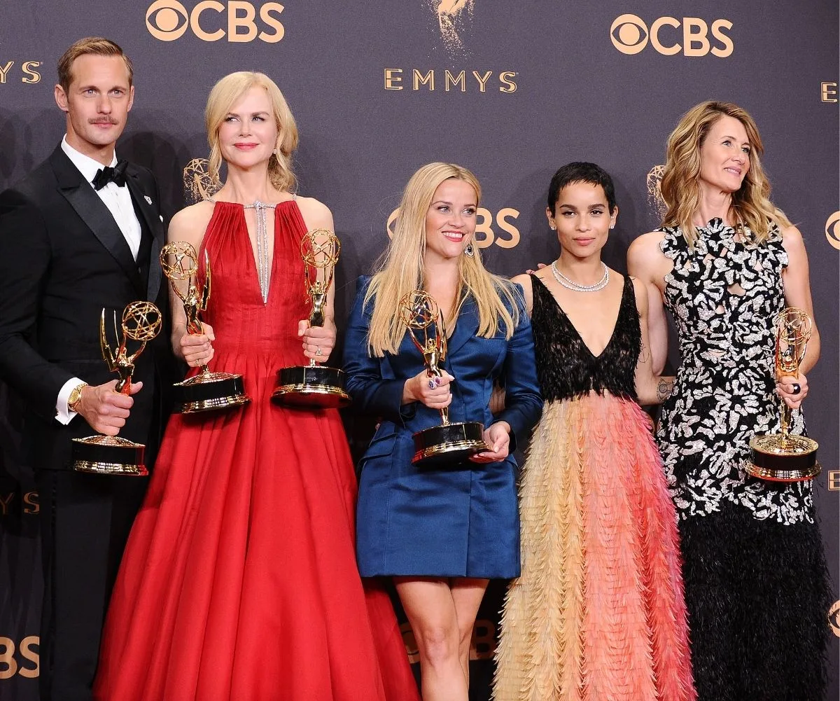 The cast of Big Little Lies at the Emmys