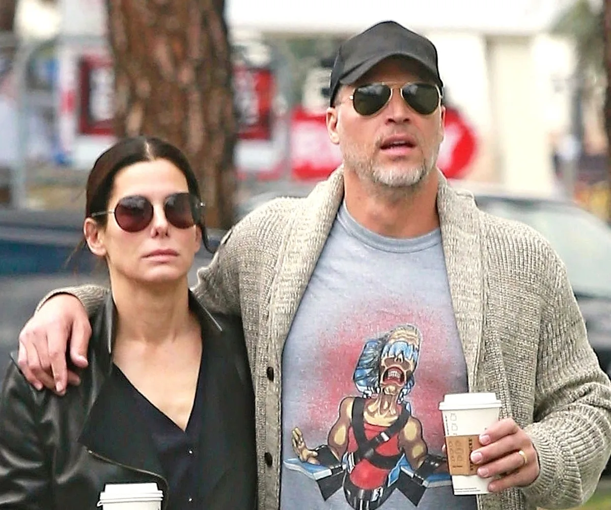 Sandra and her ex Bryan Randall