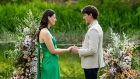 Zac and Maya in the final episode of Farmer Wants a Wife season 16.