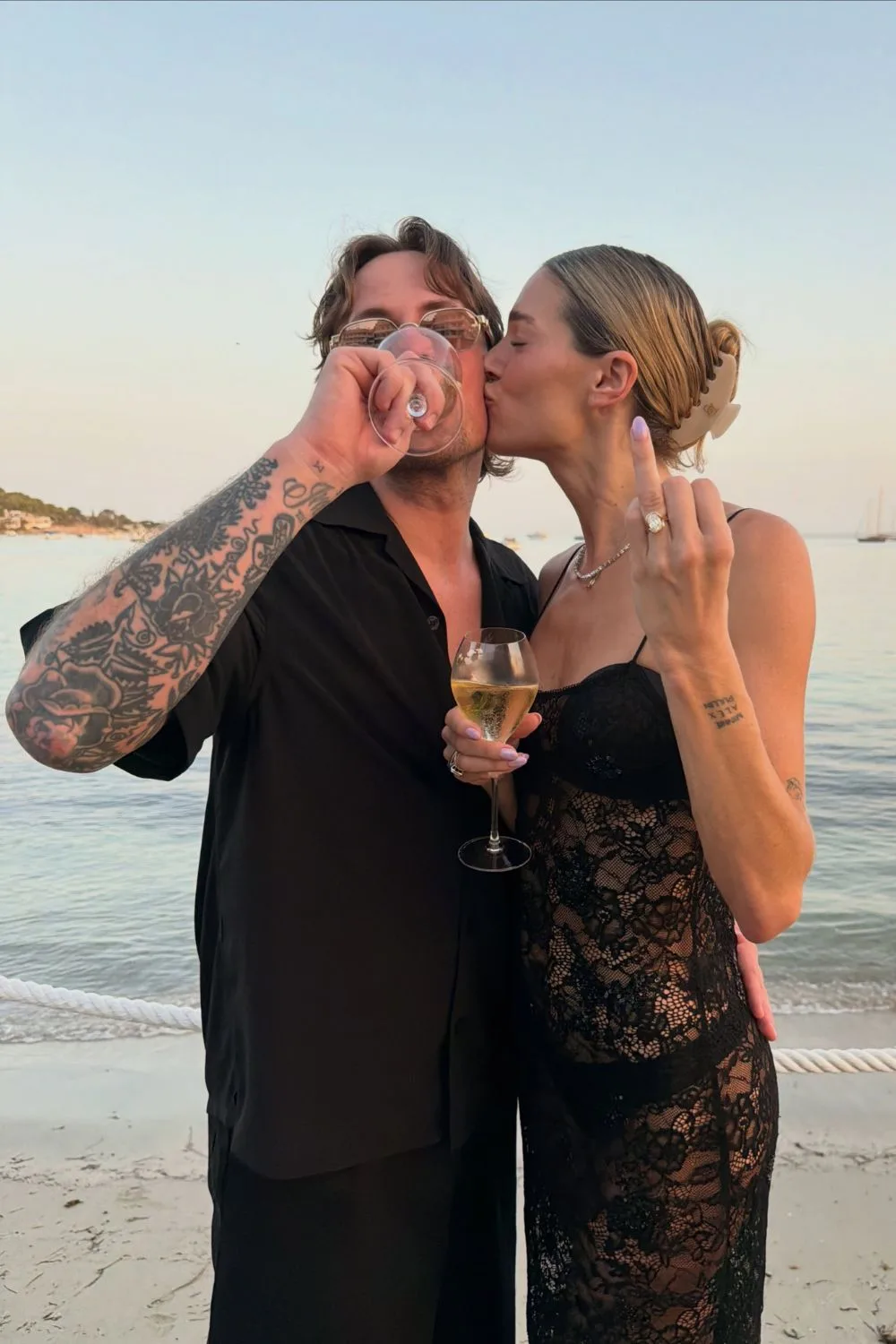 Ellidy Pullin and fiance Brock