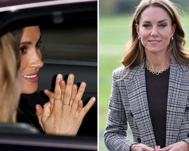 Meghan Duchess of Sussex and Kate, Princess of Wales