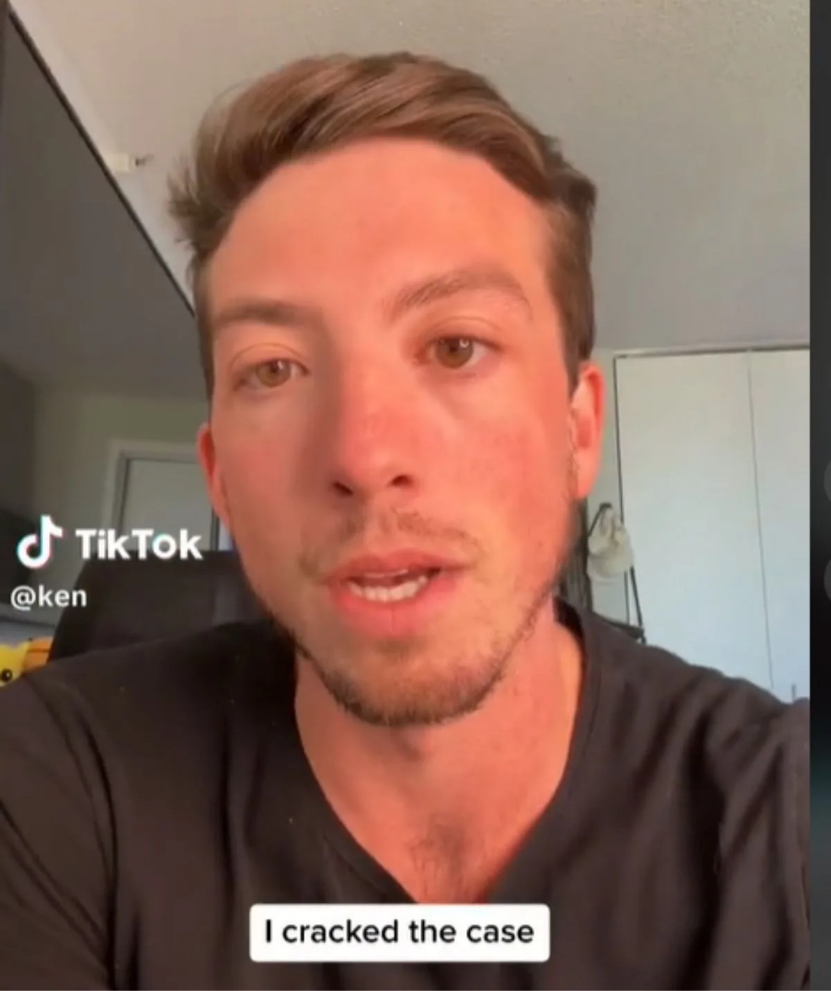 Screenshot of a TikToker named Ken