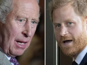 King Charles and Prince Harry